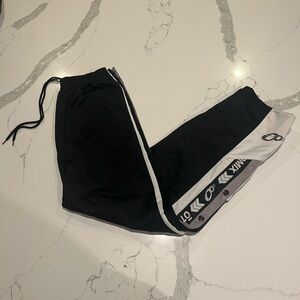 OTOMIX Mens Baggy Pants Weightlifting Gym Pull Away Windbreaker Pants Y2K